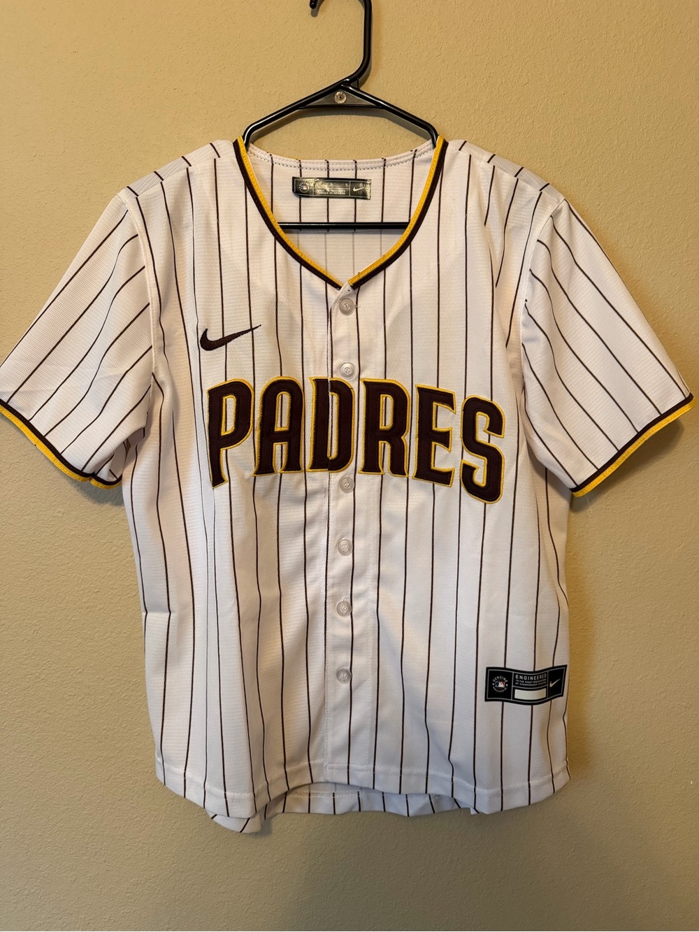 Nike Xander Bogaerts San Diego Padres Jersey - Youth Large - Excellent Condition